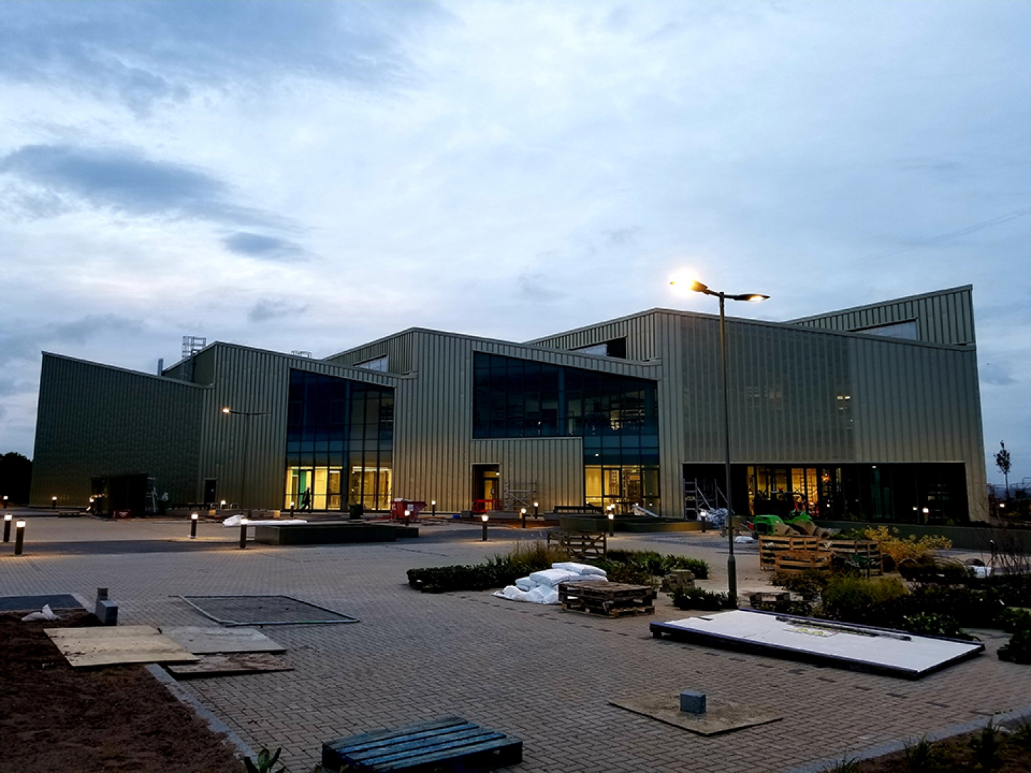 Nueva factoría de Boeing en Sheffield (Reino Unido).