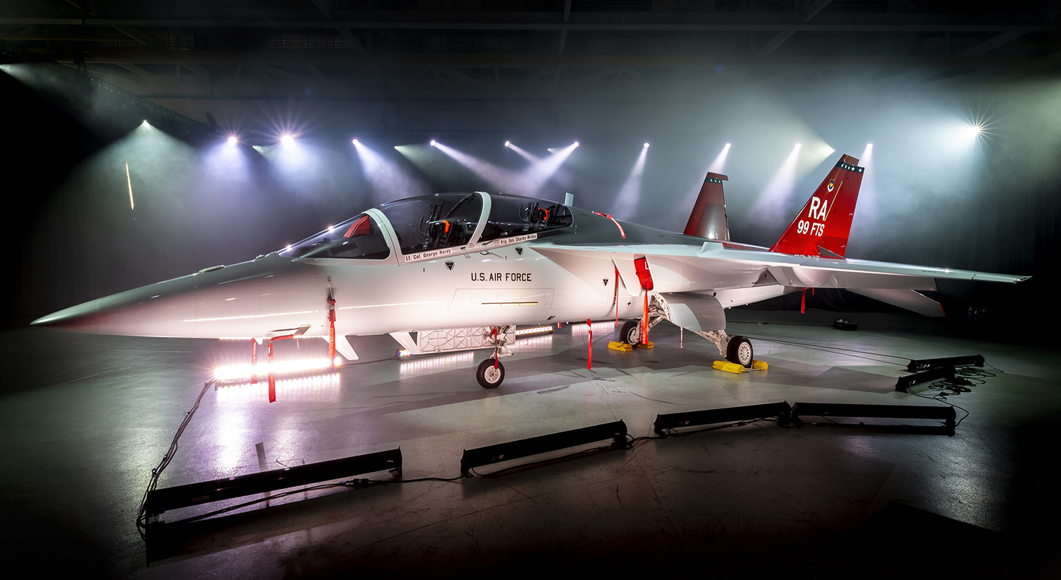 El primer Boeing T-7A que será entregado a la USAF.