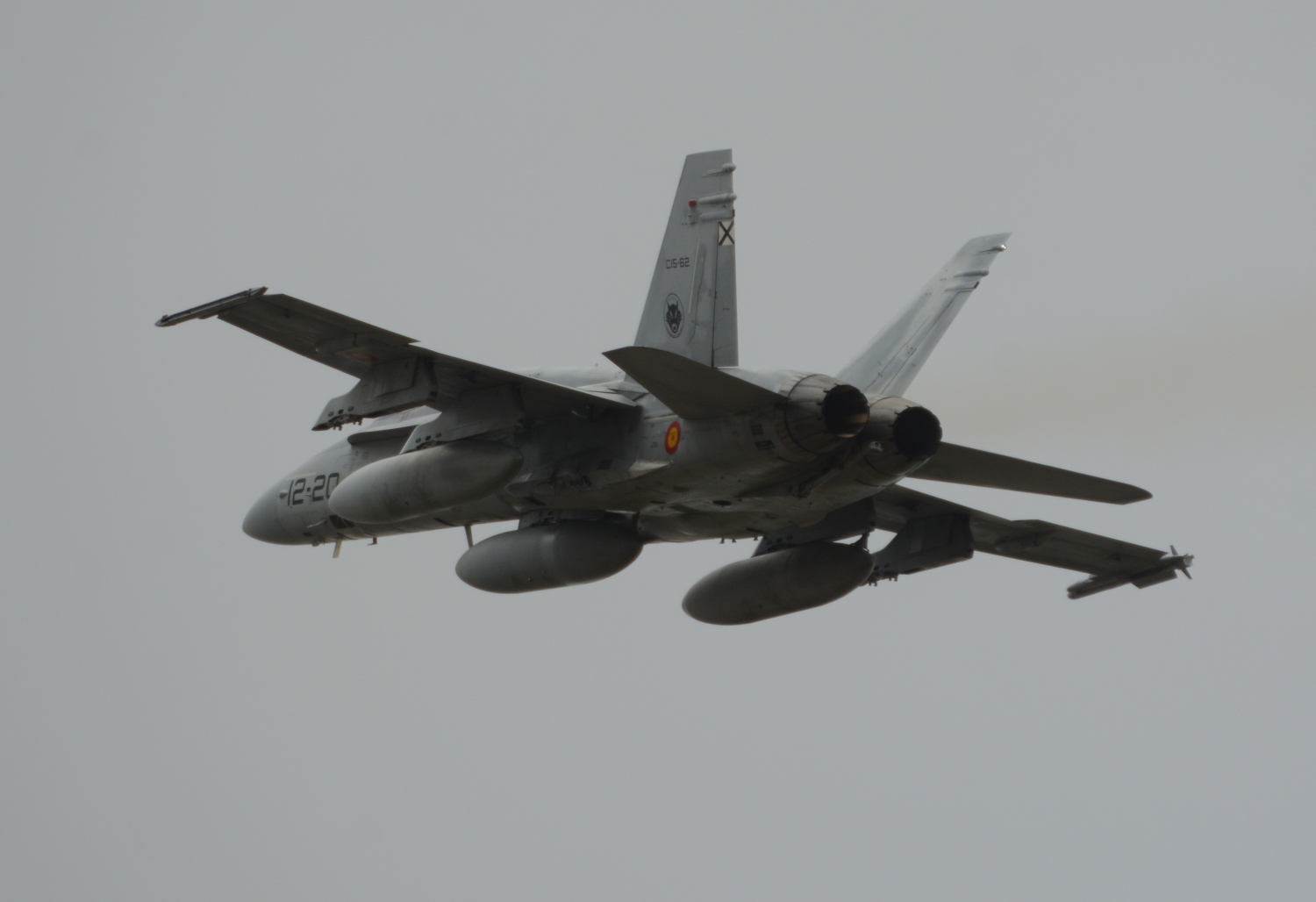 Los F/A-18 del Ala 12 cubrirán durante cuatro meses misiones de protección del espacio aéreo de las tres repúblicas bálticas.