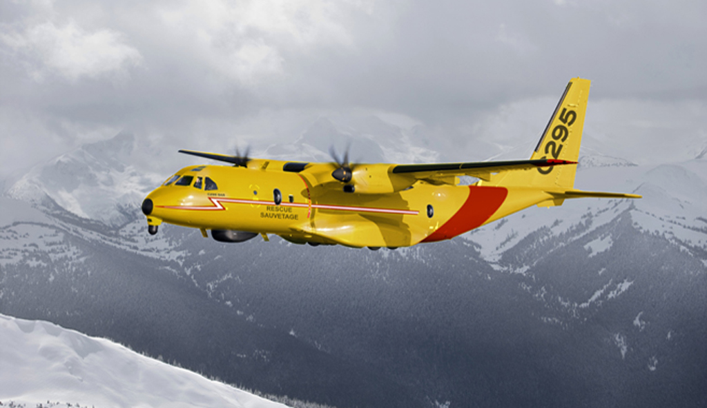 C295 con los colores del SAR de Canadá