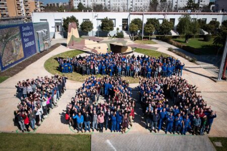La factoría de Tablada de CASA se inauguró en 1940 para producir bajo licencia los Heinkel He.111