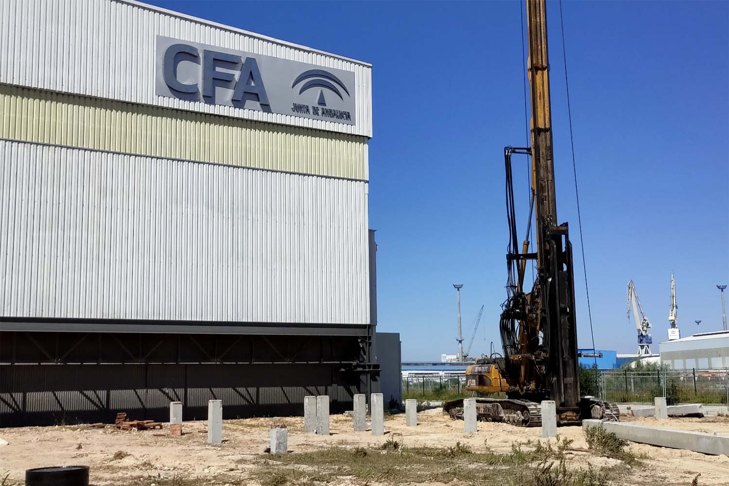 La nave que acogerá al CFA durante las obras de adecuación.