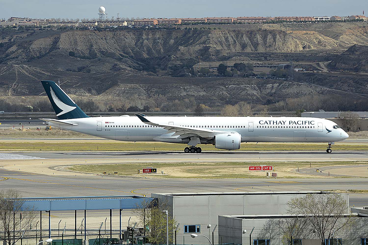 Cathay Pacific cuenta con nueve A350-1000 de un pedido de 20 unidades.