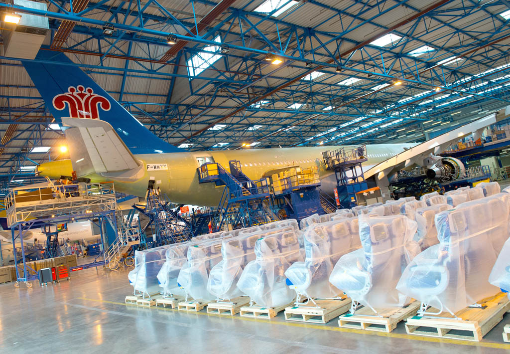 Centro entrega A330 en Toulouse