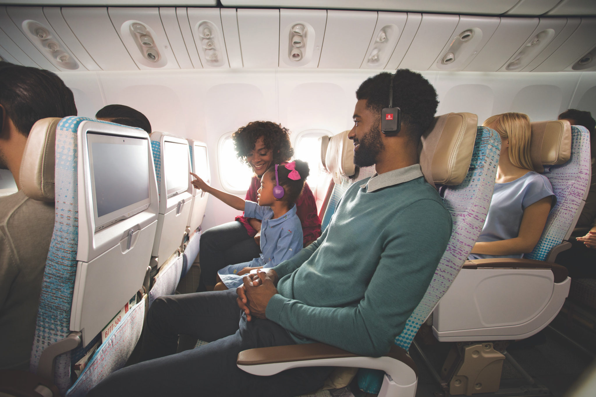 La clase turista de Emirates elegida la mejor del mundo en 2022.