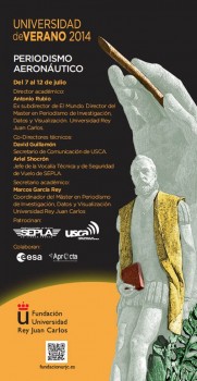 Curso de Periodismo Aronáutico de la Universidad Rey Juan Carlos