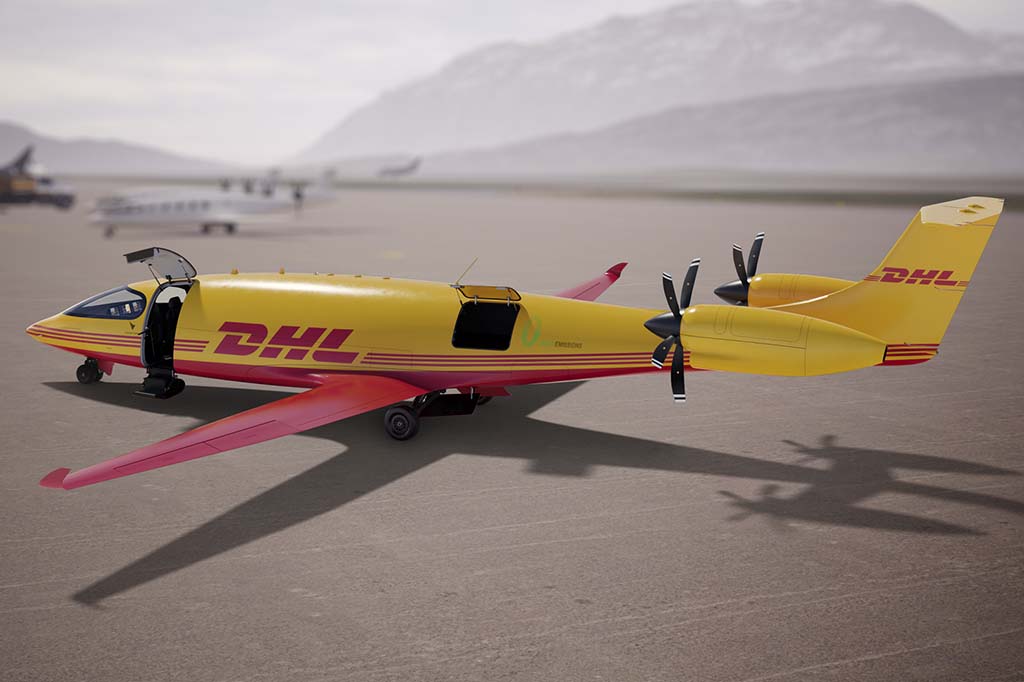 DHL cliente lanzador del Eviation Alice