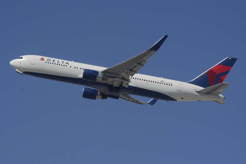 Delta ha cambiado el habitual B-757 de la ruta a Málaga por un B-767 para este año 2017.