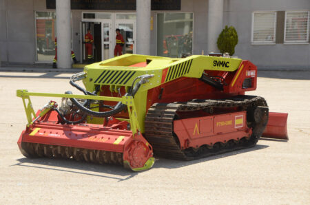 El nuevo dron terrestre de la UME.