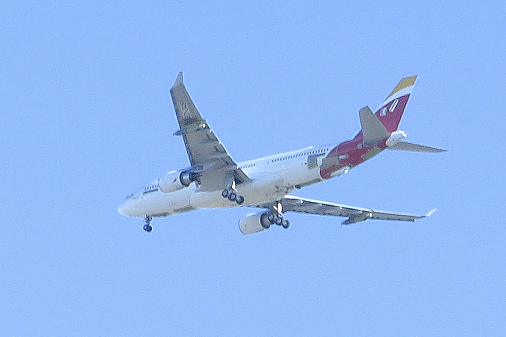 El primer A330 MRTT del Ejército del Aire en aproximación a Getafe.