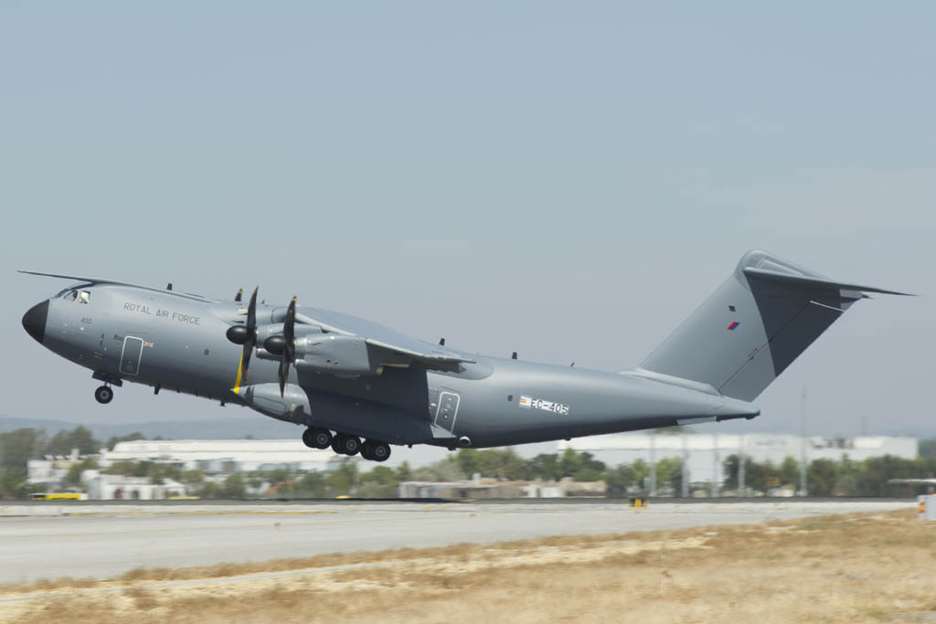 A400M del Reino Unido
