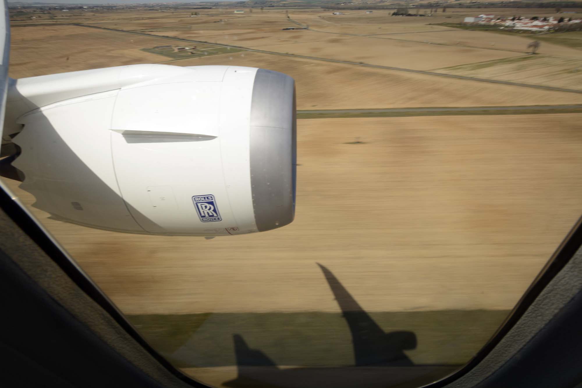 Motor Rolls-Royce Trent 1000 del Boeing 787-8 EC-MIG de Air Europa.
