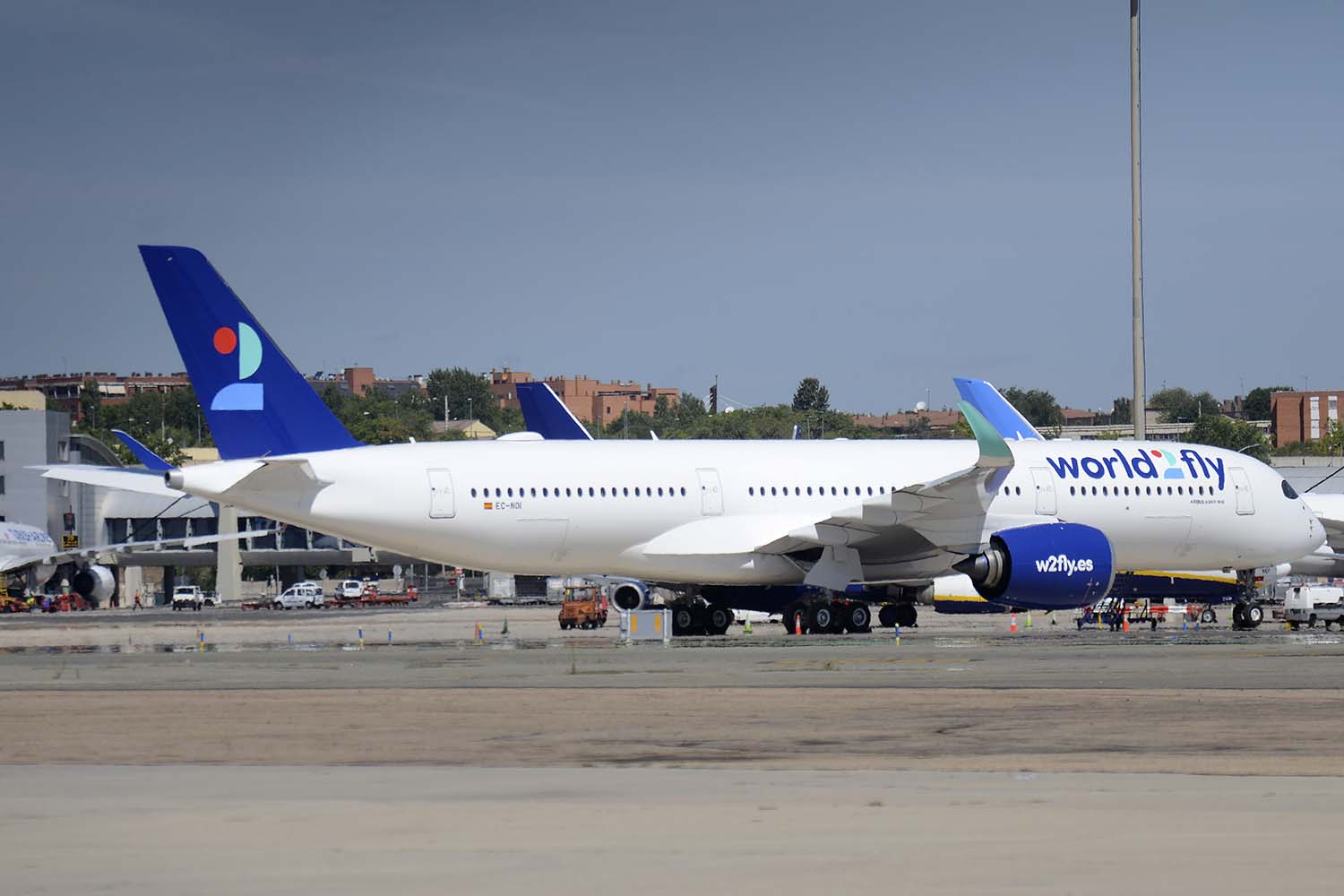 Entre las entregas de Airbus en el primer semestre de 2021 estuvo el primer A350 para World2Fly.