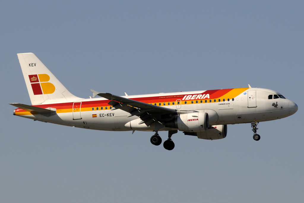 EC-KEV, Airbus A319 de Iberia