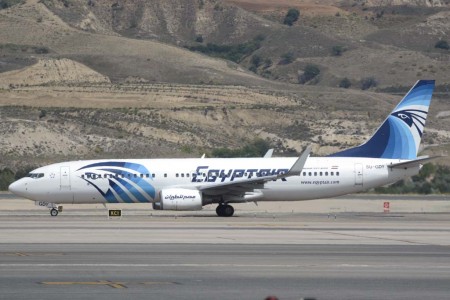 Boeing 737-800 de Egyptair.