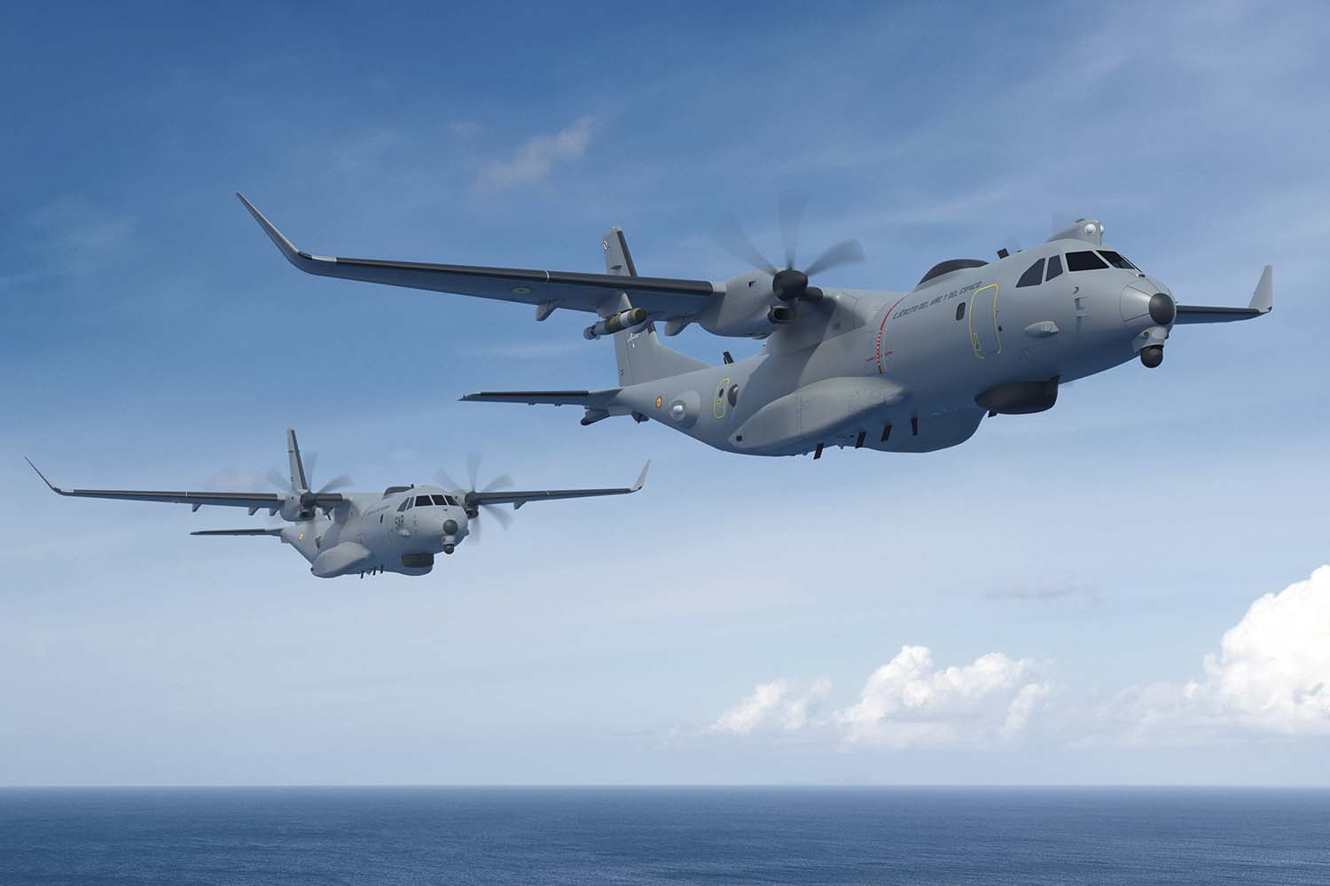 Airbus C295 MPA y MSA/VIGMA adquiridos por España.