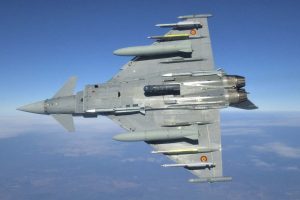 Eurofighter del Ala 14 sobre Bulgaria con misiles Meteor e IRIS-T.