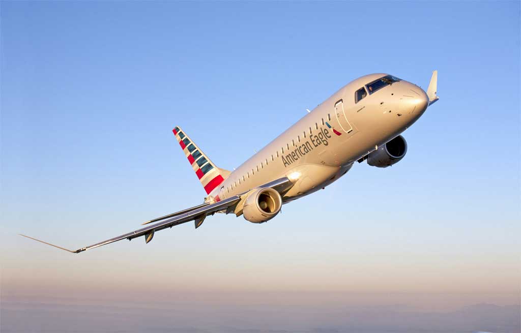 American Eagle adquiere 60 Embraer E175