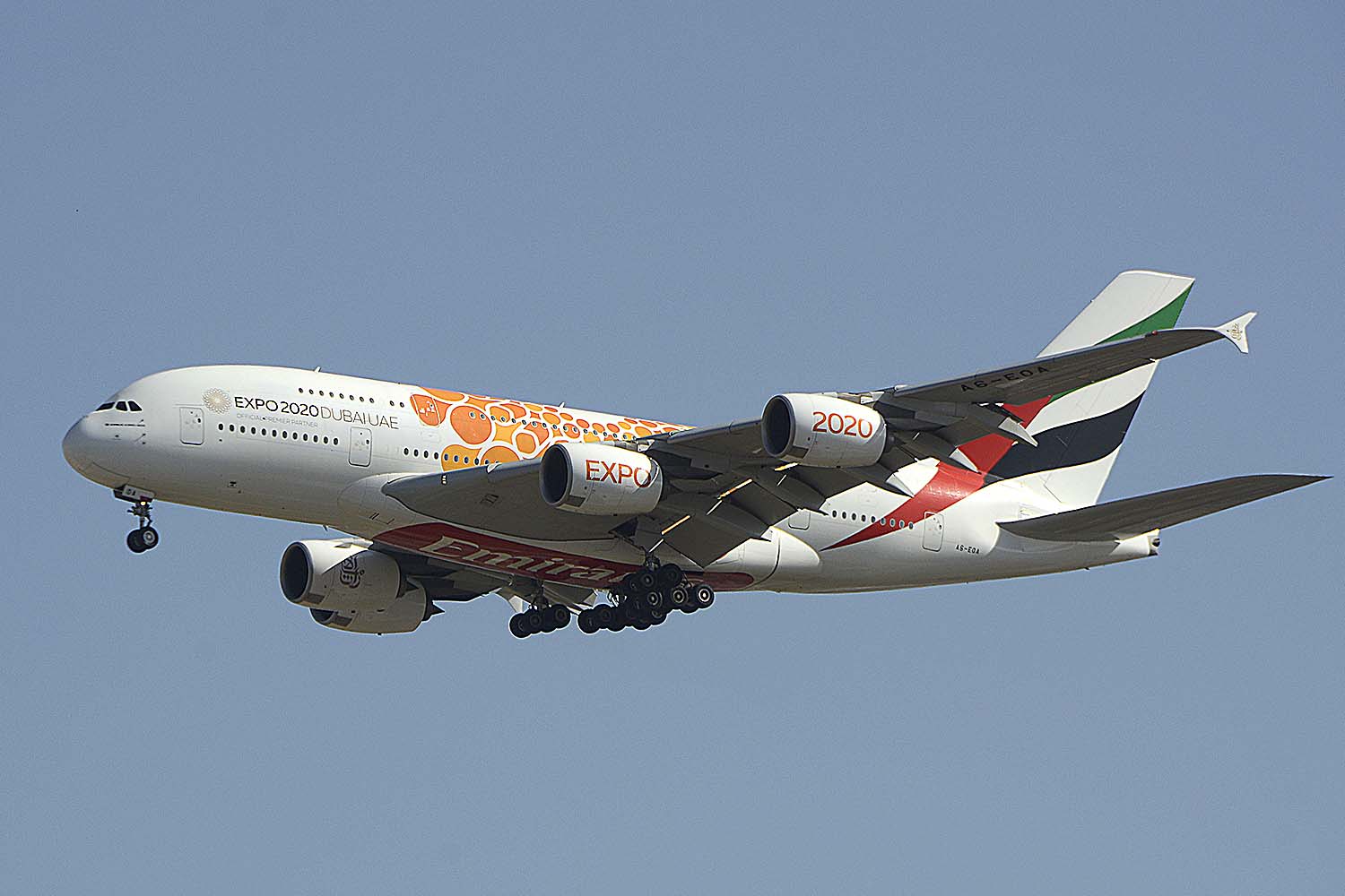 Emirates tiene en servicio 109 Airbus A380 de 162 adquiridos.