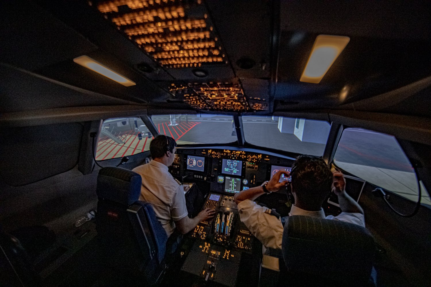 cabina del simulador Entrol en-4000X.