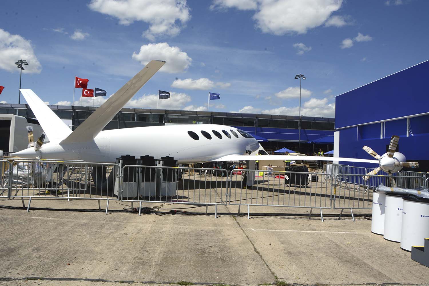 El Eviation Alice en el salón de Le Bourget.