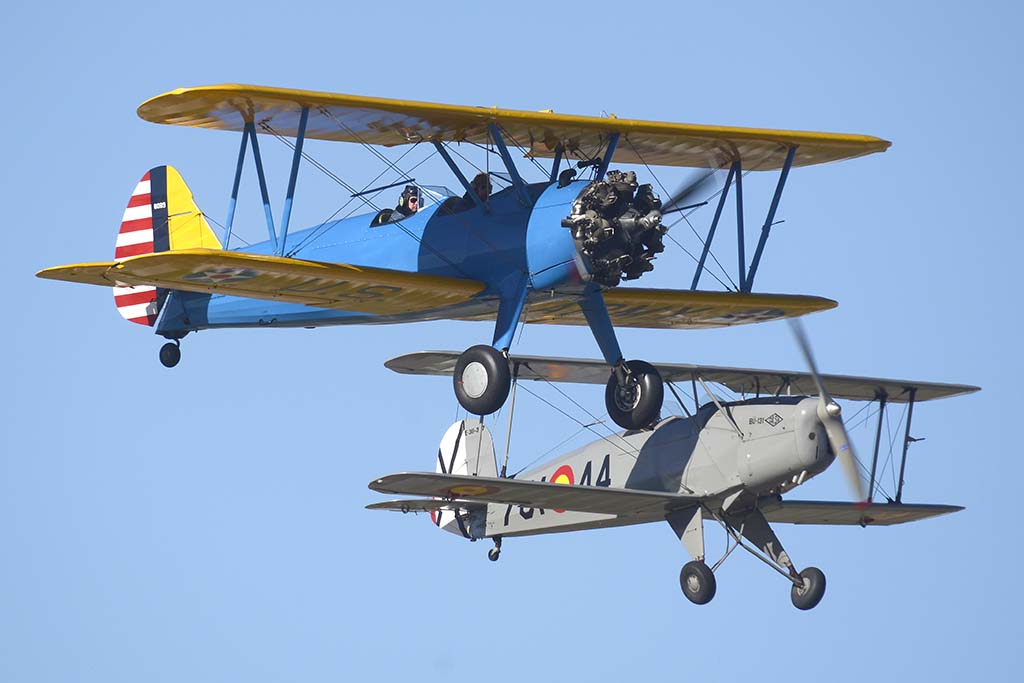 Tras año y medio de parón, regresan los vuelos de la FIO en Cuatro Vientos.