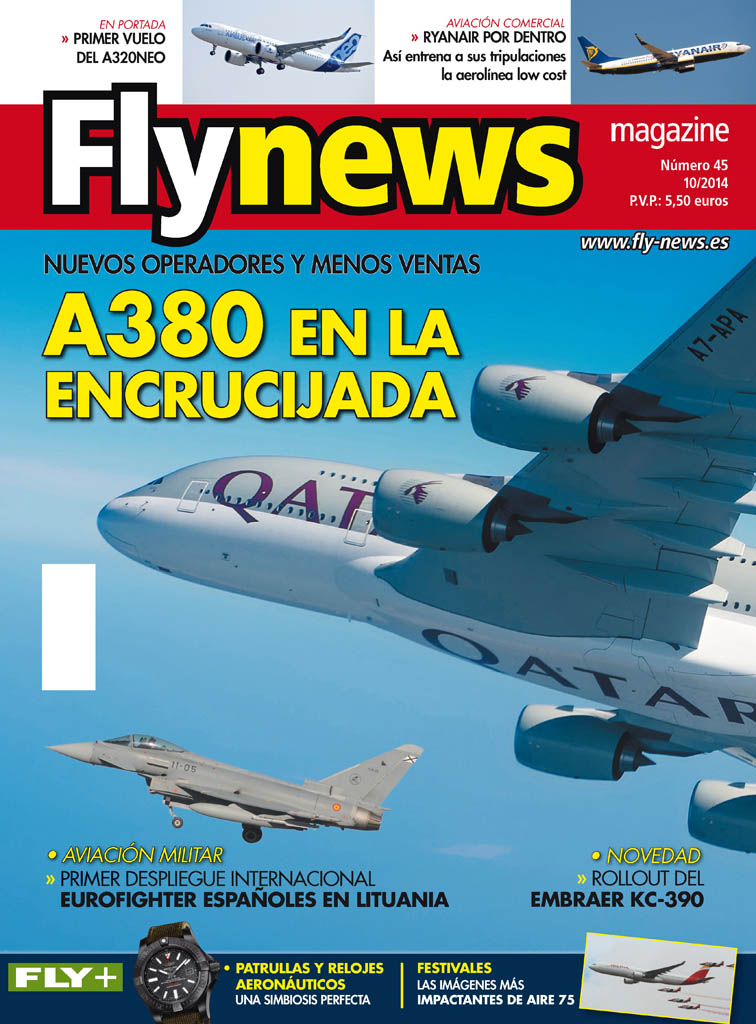 Portada del número 45 de Fly News.