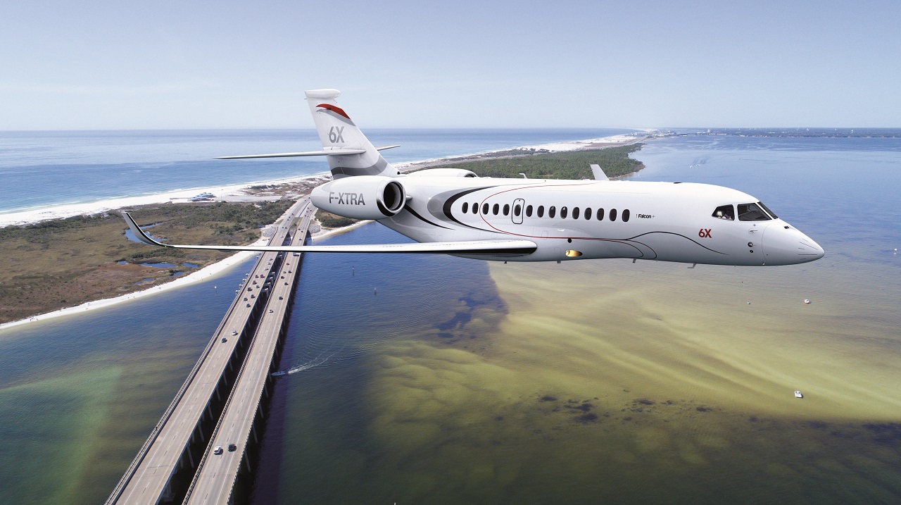 El Falcon 6X fue lanzado por Dassault para sustituir al Flacon 5X tras los problemas con los motores Safran que lo iban a equipar.