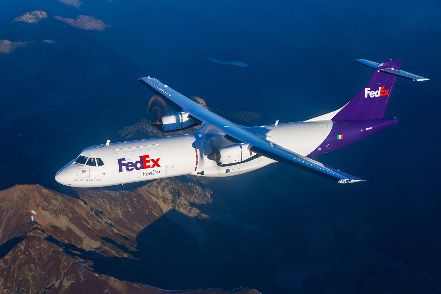 ATR ha desarrollado el ATR 72-600F a petición de Fedex.