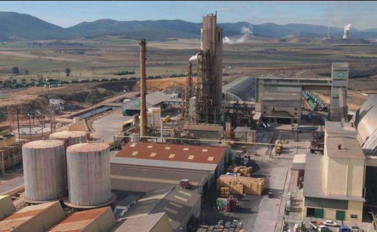 Planta de Fertiberia en Puertollano en la que CT Ingenieros trabaja en su descarbonización.