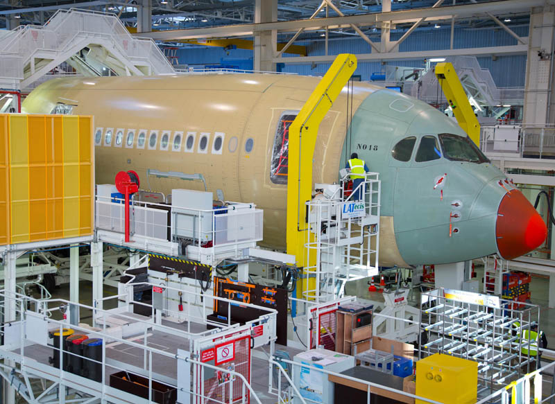 Primer Airbus A350 de Finnair.