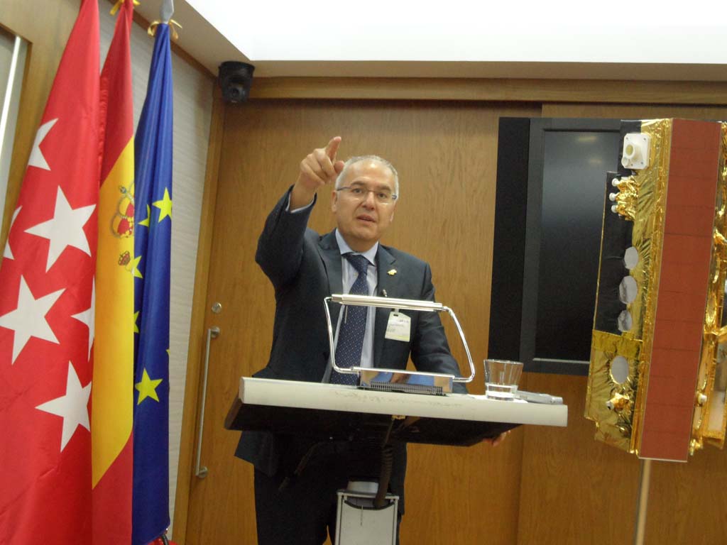 Ángel Panduro, CEO de Hisdesat.