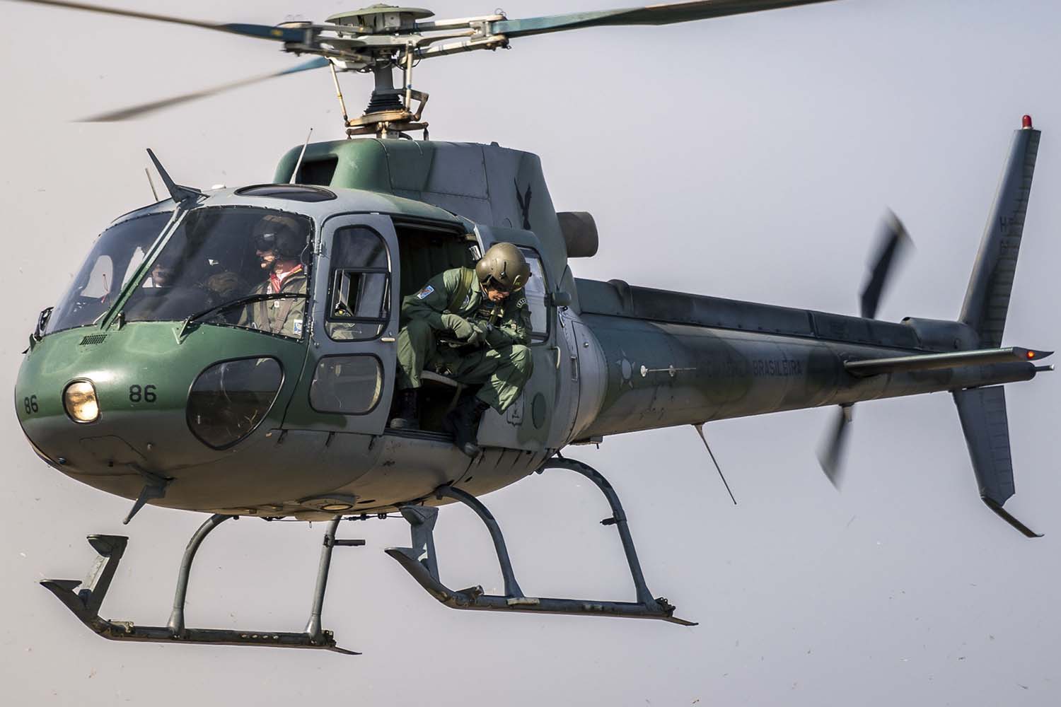 AS350 de la Fuerza Aérea de Brasil.