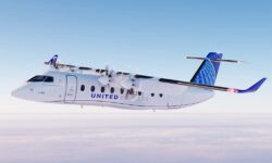 Heart ES19 con colores de United Express