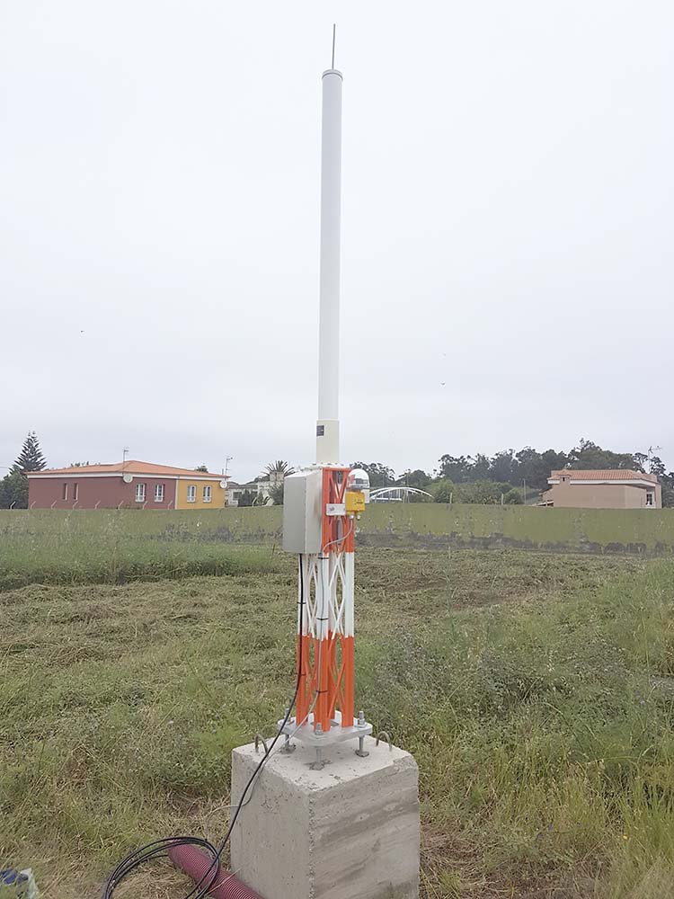 Sistema GBAS de Indra en el aeropuerto de Tenerife Norte.