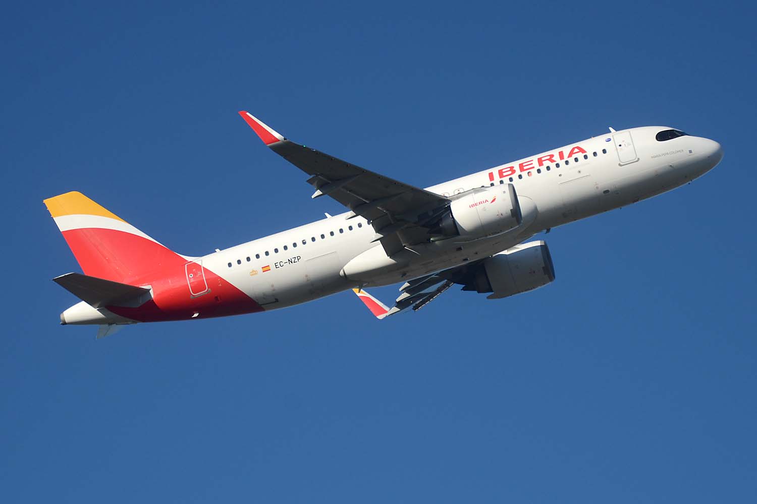 Airbus A320neo de Iberia.