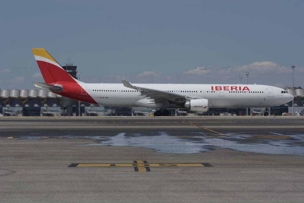 El Airbus A330-200 EC-MAA fue el avión que Iberia usó para el vuelo inaugural Madrid Johannesburgo el 1 de agosto de 2016.