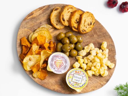 Tapas vegetarianas en la oferta de business de Iberia Express.