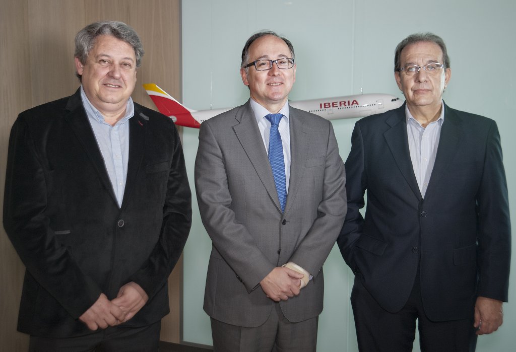 Iberia logra un acuerdo con los sindicatos de su personal de tierra.