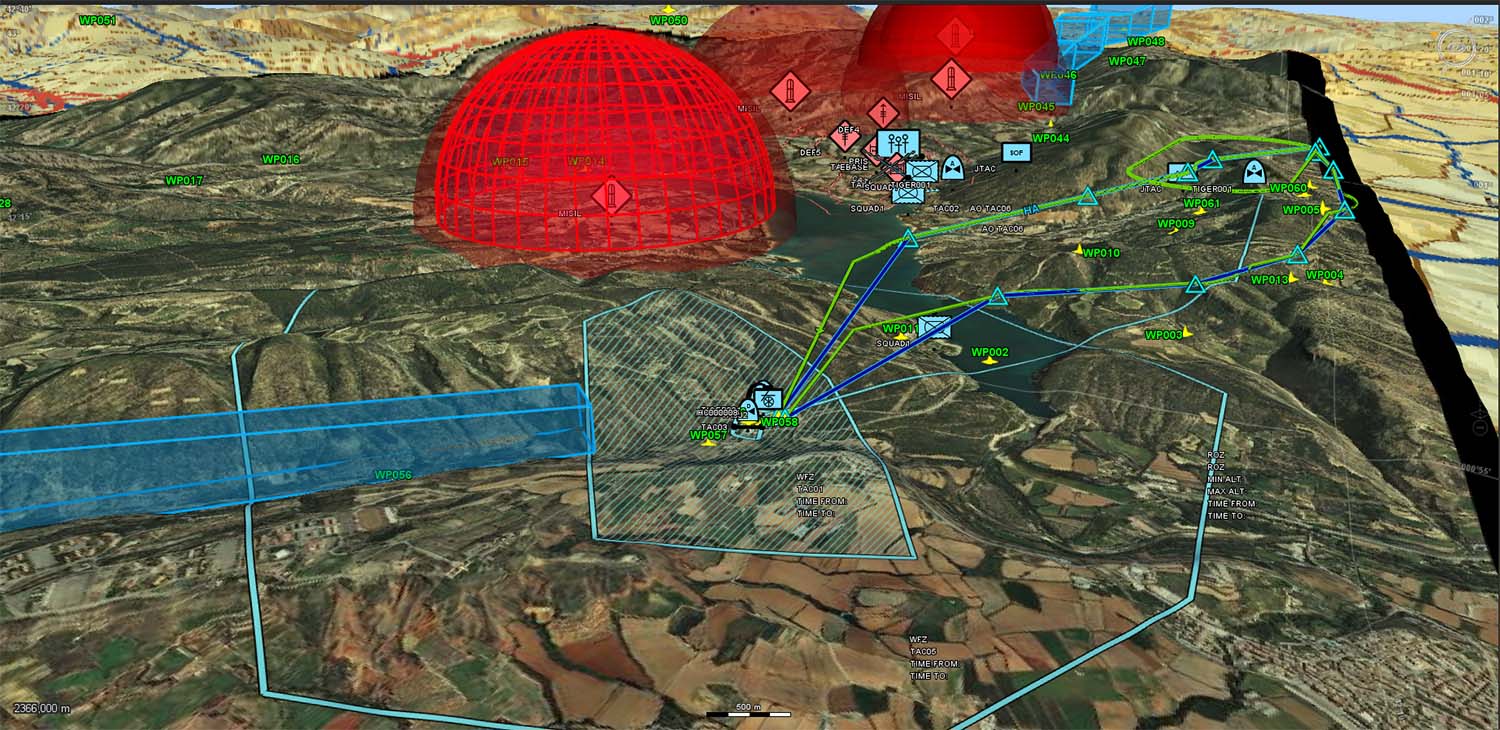 Ejemplo d ela presentación del sistema Talium de la información.