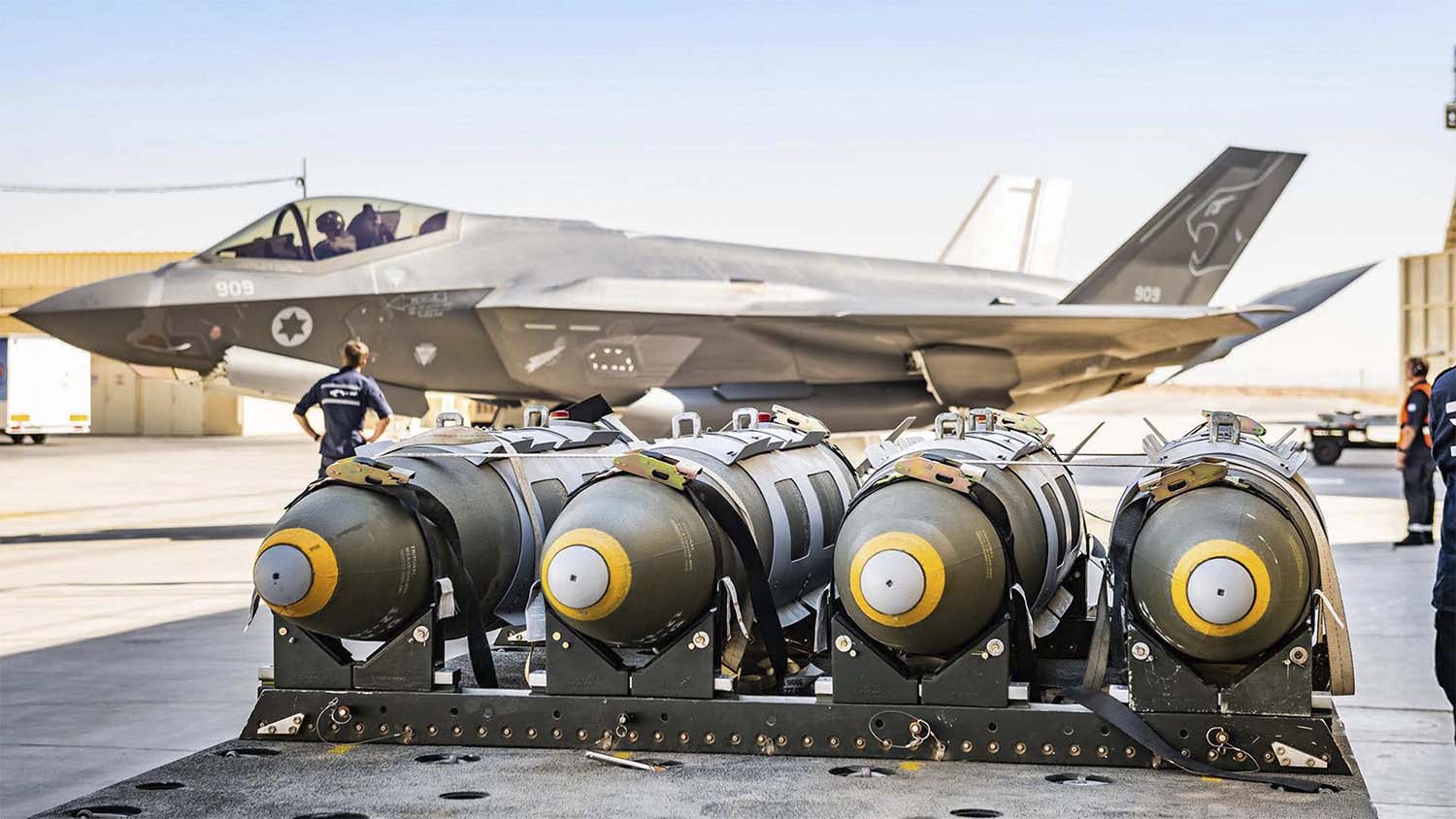 Israel, que cuenta con dos escuadrones de F-35, fue el primer país en usarlo en combate.