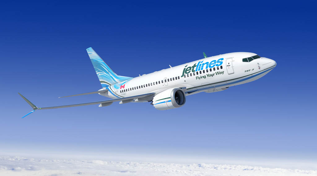 Boeing 737 MAX 7 de Jetimes