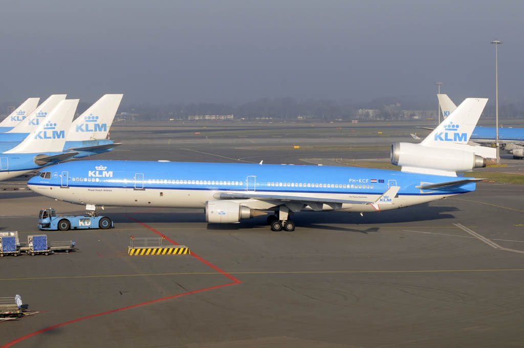 KLm sortea dos billetes para el último vuelo de su MD-11