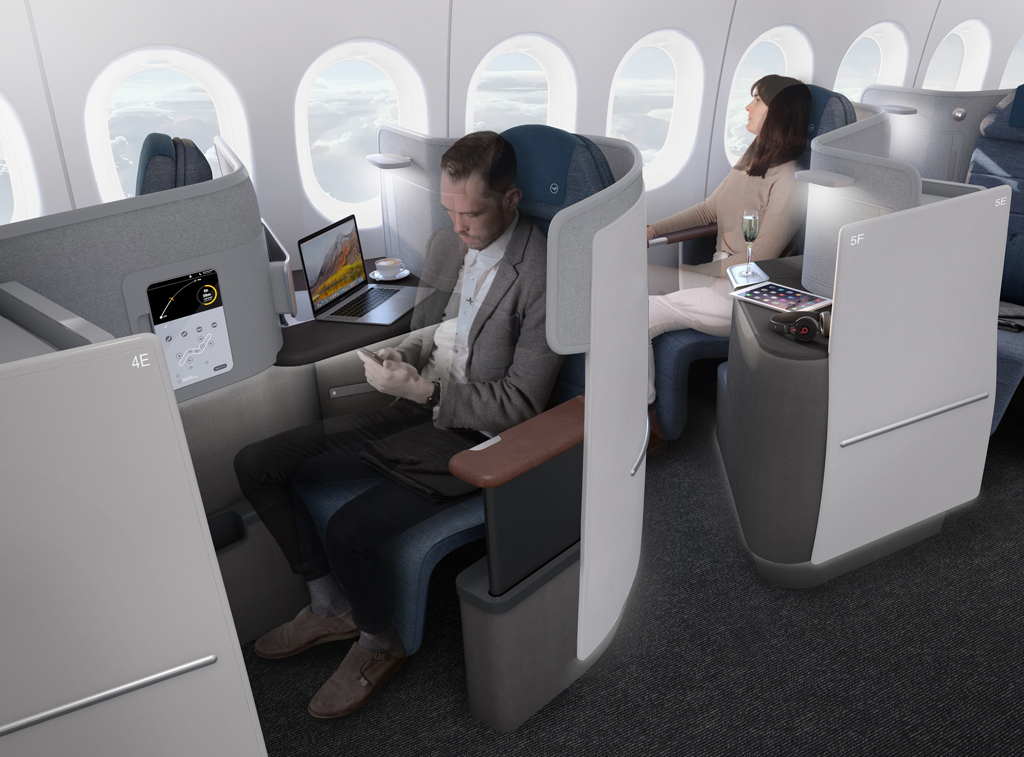 La nueva Business Class de Lufthansa se estrenará en el año 2020 con la llegada de los primeros Boeing 777-9.