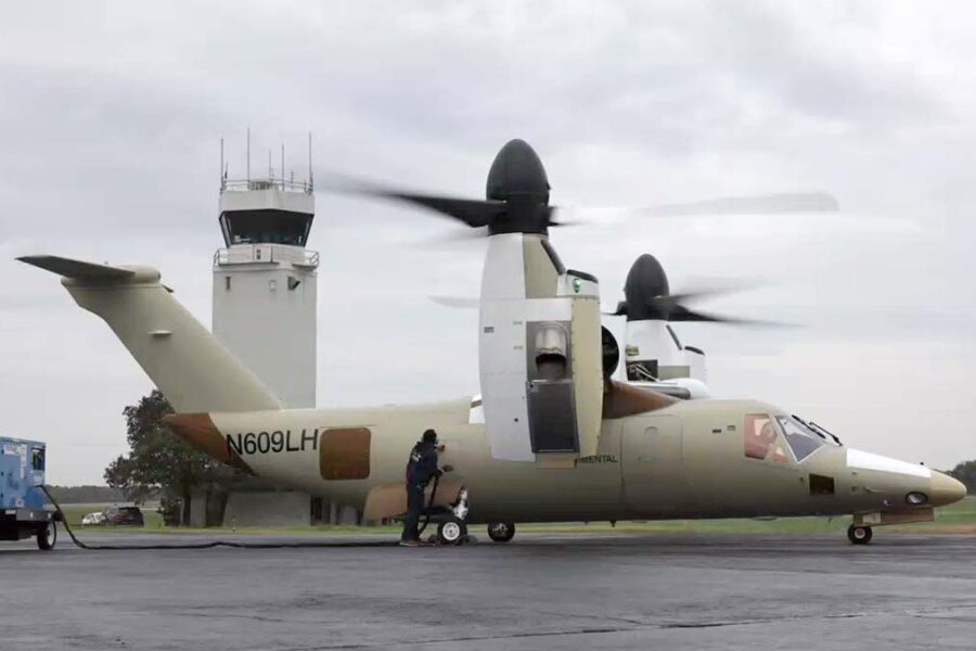 Además de este primer ejemplar de proucción, otros tres AW609 de serie están ya en la cadena de montaje en Filadelfia.