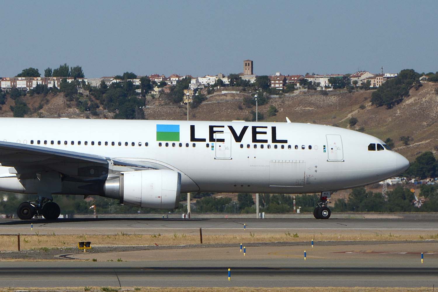 Airbus A330 de Level operando para Iberia desde Madrid.