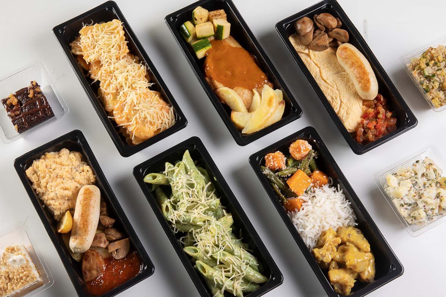 Algunos de los platos de la nueva carta a bordo de Level.