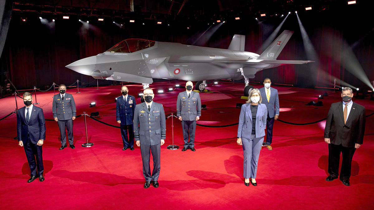 Entrega a Dinamarca de su primer Lockheed Martin F-35A.
