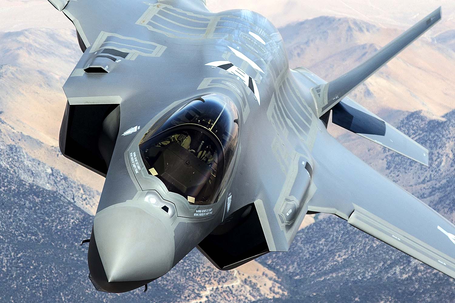 Lockheed Martin F-35A.