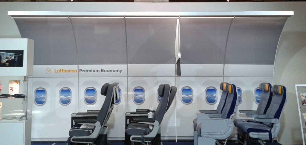 Los nuevos asientos de Premum Economy de Ly